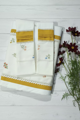Bedsheets - King premium Machine Embroidery Bedsheet multi