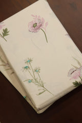 King soft cotton petal bedsheets