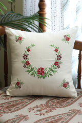 Cushion covers - 16*16 inches cross stitch embroidery