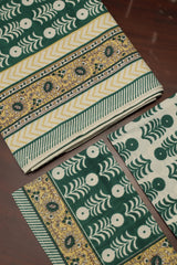 Bedsheets - Queen handblock rajwada print bedsheets