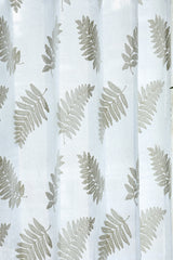 Curtains - Applique Premium Embroidery sheer curtains meher prebooking white base
