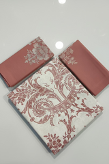 Bedsheets - Queen premium soft cotton bedsheet Digital print DD (cresta) 2.24*2.54 mtr