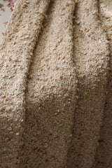 Textured Woven Cotton Sofa Throw