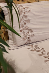 Elegant Embroidery Queen Bedsheet Set MEQ