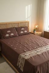 Bedsheets - King premium Machine Embroidery Bedsheet