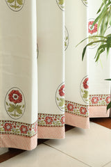 Curtains - Handblock printed curtains base