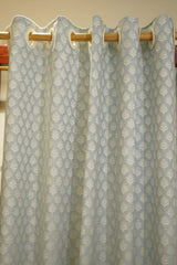 Curtains-Opaque self designer curtains