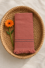 Bath towel(thorthu) 30*60 inches(Dusty Coral)