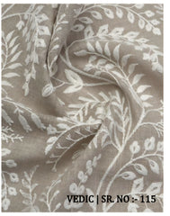 Fabric only Curtains -Premium embroidered designer curtains semi Transparent