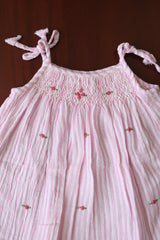 Kids smocked dress 6-10 month