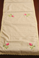 Table Runner - Cross Stitch Embroidery 6 Seater