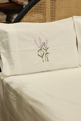 Bedsheets - Queen Premium Machine embroidery bedsheets MEQ