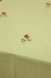 Table cloth - 6 seater cross stitch embroidery