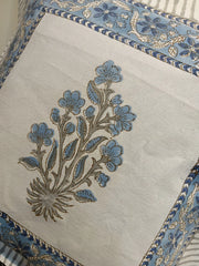 Handblock cushion cover|16×16