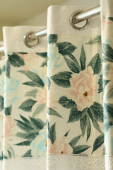 Curtains - Printed opaque curtains vintage floral