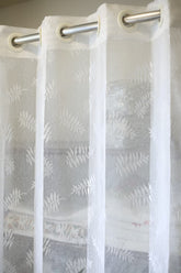 Curtains-Premium embroidery sheer curtains