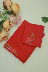 Bedsheets - Single Cross stitch embroidered bedsheets