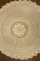 Round Crochet Table Mat / Centerpiece Coaster