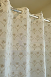 Curtains -Premium embroidered sheer curtain