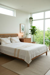 Bedsheets - Premium designer Queen bedsheets dd lace(off-white or ivory)
