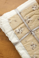 Bedsheets - King soft cotton lace bedsheets majestic