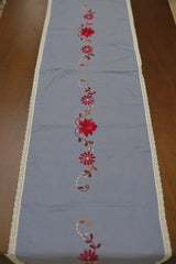 Table runners - 4 seater hand embroidered