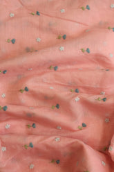 Fabrics - Chanderi embroidery kurti fabric
