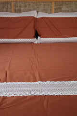 Bedsheets - Premium designer king bedsheets dd lace