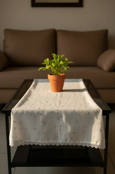 Teapoy Table Cloth (embroidery)