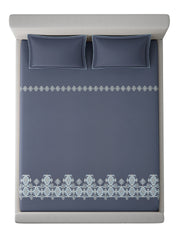 Bedsheets - King Premium machine embroidery bedsheets Sansaar : Saembro