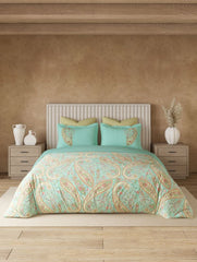 Bedsheets - King Premium digital print Soft cotton bedsheet - Elemental