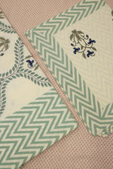 Bedsheets - Handblock print queen bedsheets Diwali sale