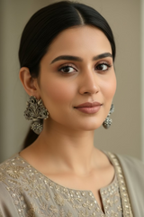 Oxidised earrings