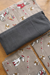 Bedsheets - King daily use border bedsheets