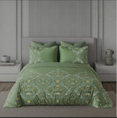 Bedsheets - Premium digital print floral king size soft cotton bedsheets