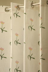 Curtains - Opaque floral curtains