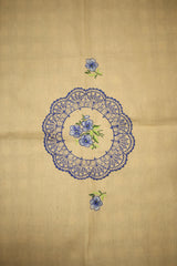 Table cloths-6 Seater cross stitch embroidered