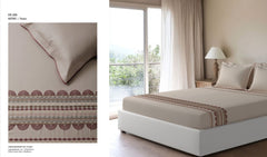 Bedsheets - King Premium machine embroidery bedsheets Sansaar : Saembro (Ench)