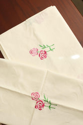 Bedsheets - single size premium machine embroidery bedsheets MES