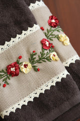 Premium Embroidery Towel Set
