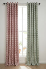 Opaque curtains- Green Cotton | Xmas edition