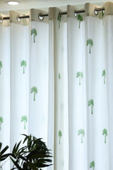 Curtains - Opaque floral curtains