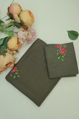 Bedsheets - Single Cross stitch embroidered bedsheets