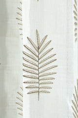 Premium Embroidery Sheer Curtain – Zinnia