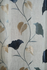 Curtains-Premium embroidery sheer curtains
