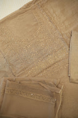Pure Chikankari Salwar suit - Unstitched