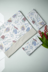 Bedsheets-Queen daily use border bedsheets