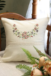 Cushion covers - 16*16 inches cross stitch embroidery