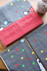 Bedsheets - Single daily use border bedsheets