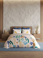 Bedsheets - King premium soft cotton bedsheet Digital Print DD (Radiance)